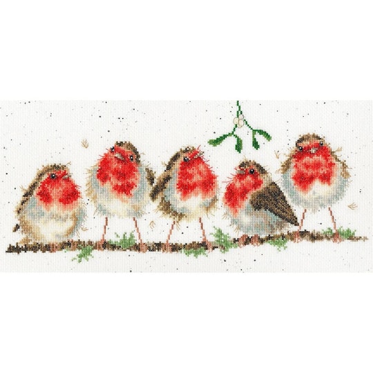 Bothy Threads Rockin' Robins Counted Cross Stitch Kit
